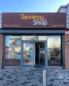 Exterior of The Tanning Shop Clarehall salon in Dublin, Ireland. Exterior of The Tanning Shop Clarehall salon in Dublin, Ireland.