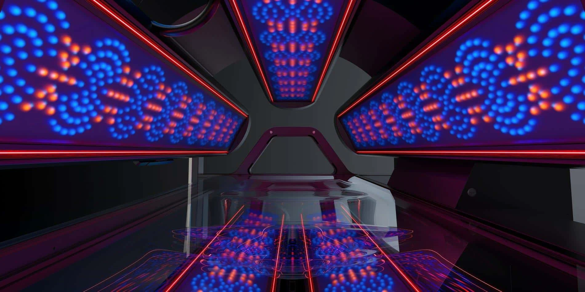 Interior of a premium UV tanning bed at The Tanning Shop Ireland Interior of a premium UV tanning bed at The Tanning Shop Ireland