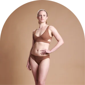 Woman With A Glowing, Even Spray Tan From The Tanning Shop Ireland